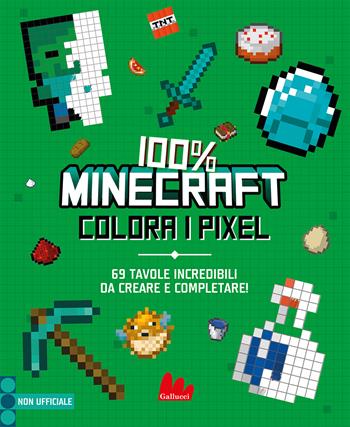 100% Minecraft. Colora i pixel - Vladimir Subbotin - Libro Gallucci 2023, Colorabili | Libraccio.it
