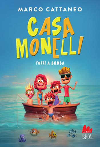 Tuffi a bomba. Casa Monelli - Marco Cattaneo - Libro Gallucci Bros 2025, Universale d'Avventure e d'Osservazioni. Letture intermedie | Libraccio.it