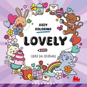 Lovely. Cozy coloring book. Ediz. illustrata - Tessa Aaij, Studio Kikor - Libro Gallucci 2025, Colorabili | Libraccio.it