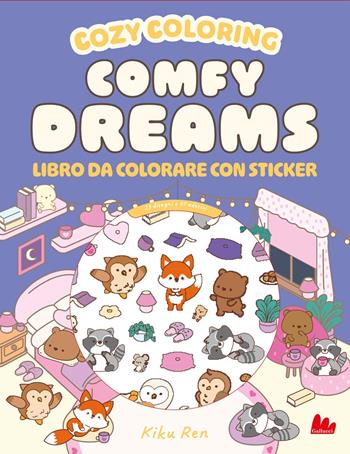 Comfy dreams. Cozy coloring book. Con 97 Adesivi  - Libro Gallucci 2025, Colorabili | Libraccio.it