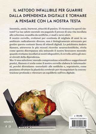 Il cervello nell'era digitale. Le strategie per gestire stress, ansia, stanchezza e ritrovare l'equilibrio - Anders Hansen - Libro Vallardi A. 2025 | Libraccio.it