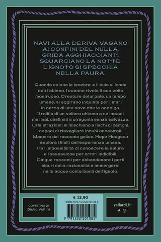 Ignoto - William Hope Hodgson - Libro Vallardi A. 2024, Racconti del gotico della British Library | Libraccio.it