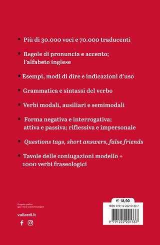 Inglese. Dizionario e verbi  - Libro Vallardi A. 2024 | Libraccio.it