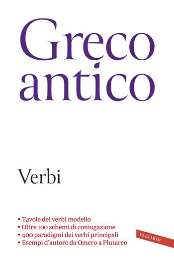 Greco antico. Verbi - Francesco Terracina - Libro Vallardi A. 2026, Dizionari Gigasmart | Libraccio.it