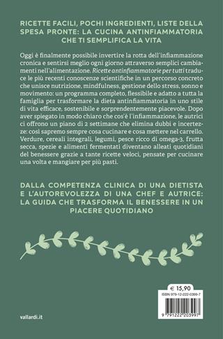 Ricette antinfiammatorie per tutti. Tanti piatti facili e appetitosi per curare il sistema immunitario - Dorothy Calimeris, Lulu Cook - Libro Vallardi A. 2026 | Libraccio.it