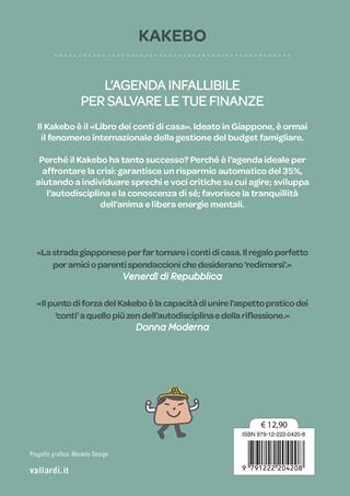 Kakebo. L'originale 2027. Il libro dei conti di casa. Il metodo giapponese per imparare a risparmiare  - Libro Vallardi A. 2026 | Libraccio.it