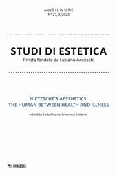 Studi di estetica (2023). Vol. 3: Nietzsche's aesthetics: the human between health and illness