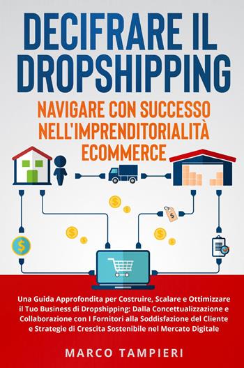 Decifrare il dropshipping: navigare con successo nell'imprenditorialità e-commerce. Una guida approfondita per costruire, scalare e ottimizzare il tuo business di dropshipping: dalla concettualizzazione e collaborazione con i fornitori alla soddisfazione del cliente e strategie di crescita sostenibile nel mercato digitale - Marco Tampieri - Libro Youcanprint 2023 | Libraccio.it