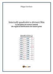 Intervalli quadratici e divisori Mm. La disciplina dei numeri naturali che regola la distribuzione dei numeri primi