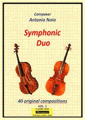 Symphonic duo Cello. 40 original compositions. Vol. 1