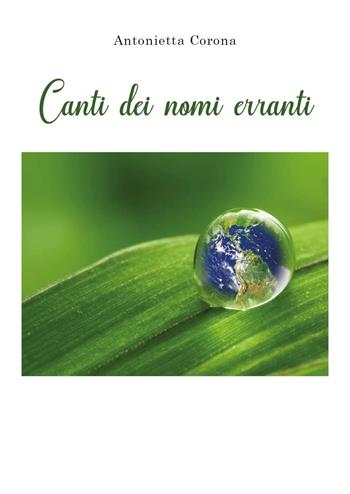 Canti dei nomi erranti - Antonietta Corona - Libro Youcanprint 2024 | Libraccio.it
