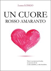 Un cuore rosso amaranto