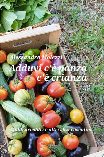 Adduvi c'e panza c'e crianza. Cuddrurieddri e altri sfizi cosentini - Alessandro Molezzi - Libro ilmiolibro self publishing 2024, La community di ilmiolibro.it | Libraccio.it