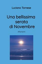 Una bellissima serata di Novembre. Aforismi