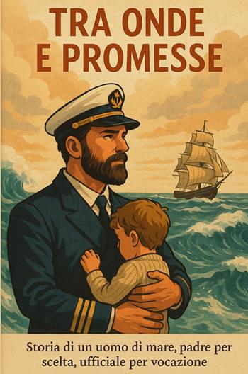 Tra onde e promesse. Storia di un uomo di mare, padre per scelta, ufficiale per vocazione - Angelo Farina - Libro ilmiolibro self publishing 2025, La community di ilmiolibro.it | Libraccio.it