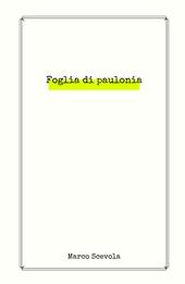 Foglie di paulonia