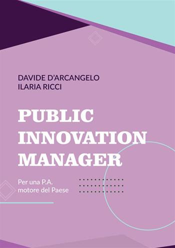 Public Innovation Manager. Per una P.A. motore del Paese - Davide D'Arcangelo, Ilaria Ricci - Libro StreetLib 2024 | Libraccio.it