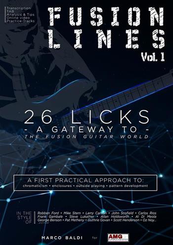 Fusion lines. Vol. 1: 26 licks. A gateway to the fusion guitar world - Marco Baldi - Libro StreetLib 2024 | Libraccio.it