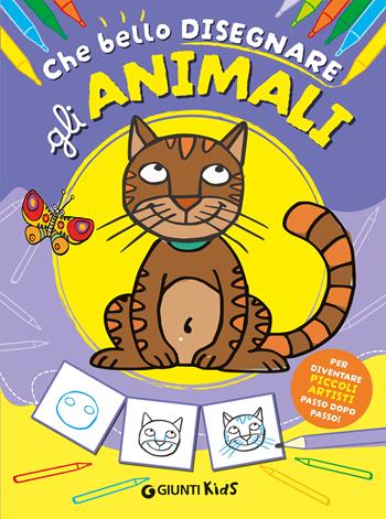 Com'è bello disegnare gli animali  - Libro Giunti Editore 2025, Coloring | Libraccio.it