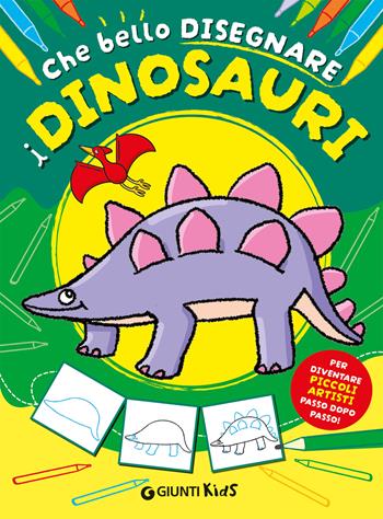 Com'è bello disegnare i dinosauri  - Libro Giunti Editore 2025, Coloring | Libraccio.it
