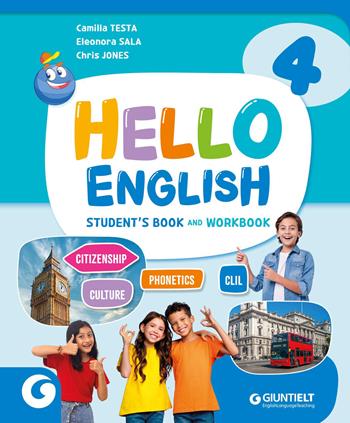 Hello english. Student's book and Workbook, Extra book, Active book, My first English grammar, Story Book 4-5. Per la 4ª classe della Scuola elementare. Vol. 1  - Libro Giunti Scuola 2026 | Libraccio.it