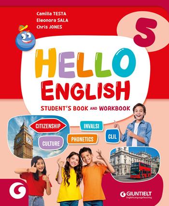 Hello english. Student's book and Workbook, Extra book, Active book, My first English grammar. Per la 5ª classe della Scuola elementare. Vol. 2  - Libro Giunti Scuola 2026 | Libraccio.it