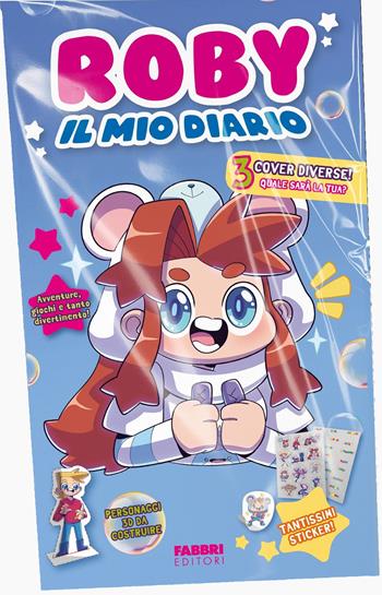 Il mio diario. Con personaggi 3D da costruire. Con Adesivi - Roby - Libro Fabbri 2025, Fabbri. Varia | Libraccio.it