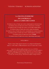 La nuova funzione di controllo della Corte dei Conti. Temi e percorsi di approfondiemto per il concorso a magistrato alla Corte dei Conti. Vol. 2
