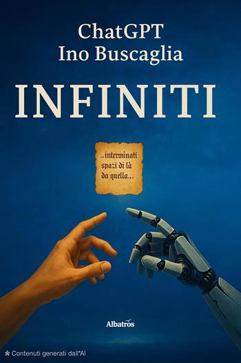 Infiniti - ChatGPT e Ino Buscaglia - Libro Gruppo Albatros Il Filo 2025, Nuove voci. Confini | Libraccio.it