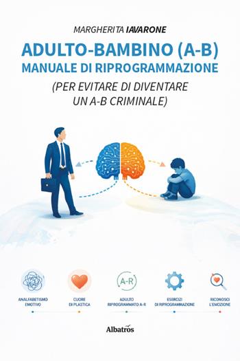 Adulto-bambino (A-B). Manuale di riprogrammazione (Per evitare di diventare un A-B criminale) - Margherita Iavarone - Libro Gruppo Albatros Il Filo 2026, Nuove voci. I saggi | Libraccio.it
