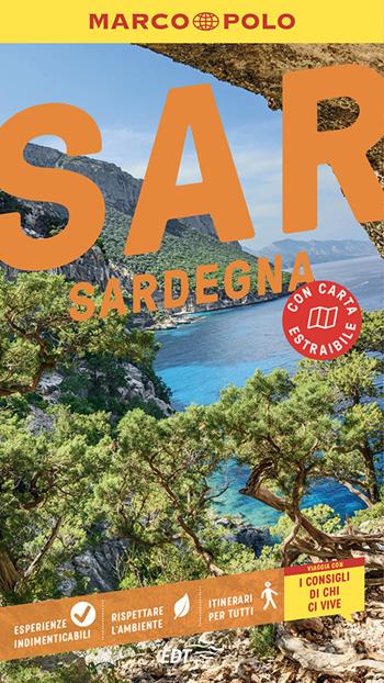 Sardegna. Con carta estraibile - Hans Bausenhardt, Timo Lutz - Libro Marco Polo 2025, Guide Marco Polo | Libraccio.it