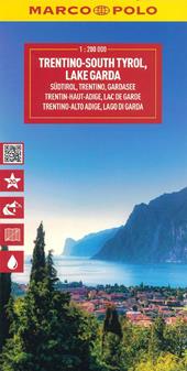 Trentino Alto Adige, lago di Garda 1:200.000