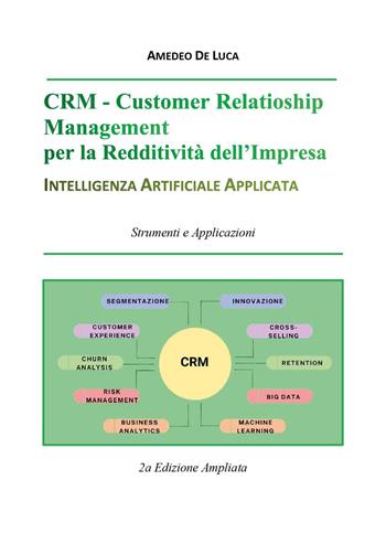 CRM. Customer relationship management per la reddività dell'impresa. Intelligenza artificiale applicata - Amedeo De Luca - Libro Youcanprint 2025 | Libraccio.it