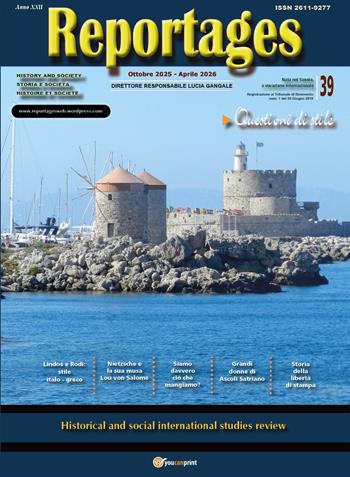 Reportages. Storia e società (2025). Vol. 39 - Lucia Gangale - Libro Youcanprint 2025 | Libraccio.it
