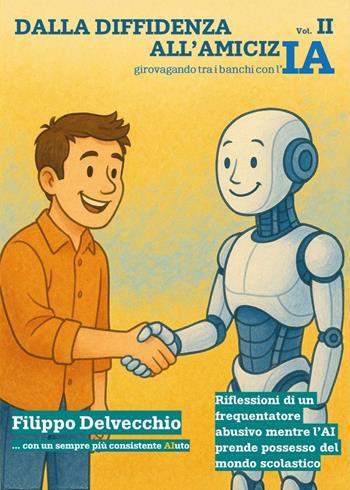 Dalla diffidenza all'amicizIA. Girovagando tra i banchi con l'IA. Riflessioni di un frequentatore abusivo mentre l'AI prende possesso del mondo scolastico - Filippo Delvecchio - Libro Youcanprint 2025 | Libraccio.it
