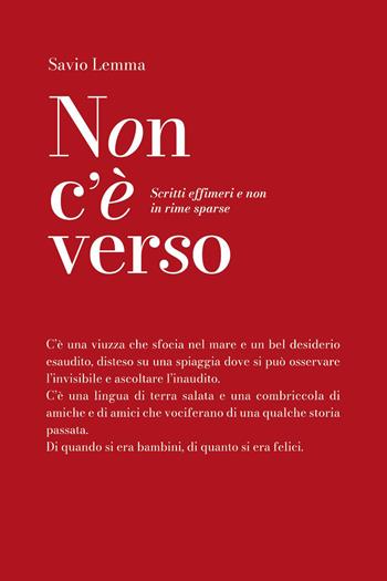 Non c'è verso - Savio Lemma - Libro Youcanprint 2026 | Libraccio.it