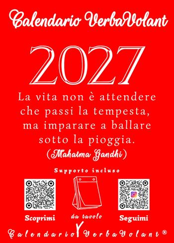 VerbaVolant. Calendario 2027 - Luca Pappalardo - Libro Pantheon di Pappalardo Luca 2026 | Libraccio.it
