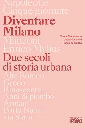 Diventare Milano. Due secoli di storia urbana - Chiara Maranzana, Luca Mocarelli, Rocco W. Ronza - Libro Ulrico Hoepli 2026 | Libraccio.it