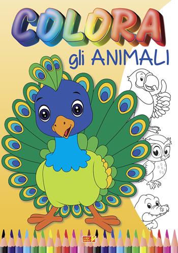 Colora gli animali  - Libro ColorBimbo 2022, Coloriamo | Libraccio.it