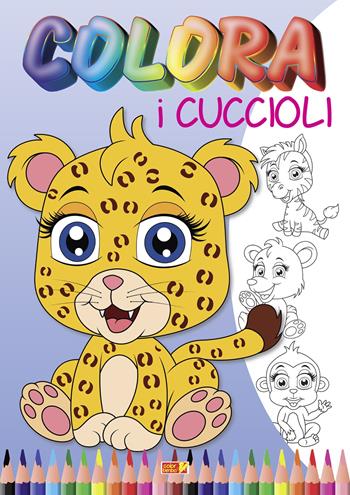 Colora i cuccioli. Ediz. illustrata  - Libro ColorBimbo 2022, Coloriamo | Libraccio.it