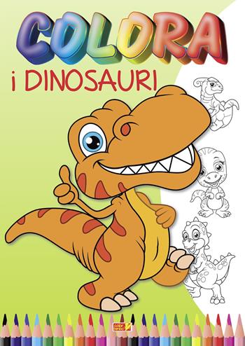 Colora i dinosauri. Ediz. illustrata  - Libro ColorBimbo 2022, Coloriamo | Libraccio.it