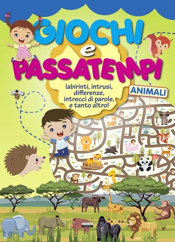 Giochi e passatempi animali. Labirinti, intrusi, differenze, intrecci di parole e tanto altro!  - Libro Crescere 2022, Varia ragazzi | Libraccio.it