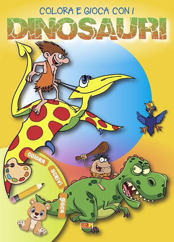 Colora e gioca con i dinosauri  - Libro ColorBimbo 2022, Coloriamo | Libraccio.it
