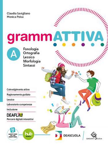 Grammattiva. Con Quaderno operativo, Tavole per lo studio e il ripasso. Per la Scuola media. Vol. A1 - Claudia Savigliano, Monica Poisa - Libro Garzanti Scuola 2024 | Libraccio.it