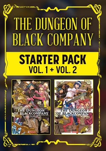 The dungeon of black company. Starter pack. Vol. 1-2 - Youhei Yasumura - Libro SaldaPress 2025, Mangaka | Libraccio.it
