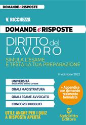 Domande e risposte. Diritto del lavoro. Simula l'esame e testa la tua preparazione