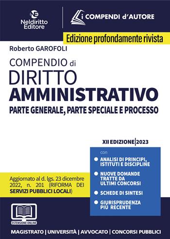 Compendio di diritto amministrativo. Nuova ediz.  - Libro Neldiritto Editore 2023 | Libraccio.it