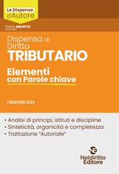 Dispensa di diritto tributario. Elementi con parole chiave