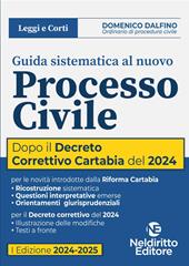 Guida sistematica al nuovo processo civile aggiornato al Decreto Correttivo Cartabia D.Lgs. 31 ottobre 2024, n. 164