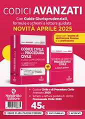 Codice civile e di procedura civile avanzato, con guide applicative, formule e schemi a lettura guidata 2025 per l'esame di avvocato e per la professione. Nuova ediz.